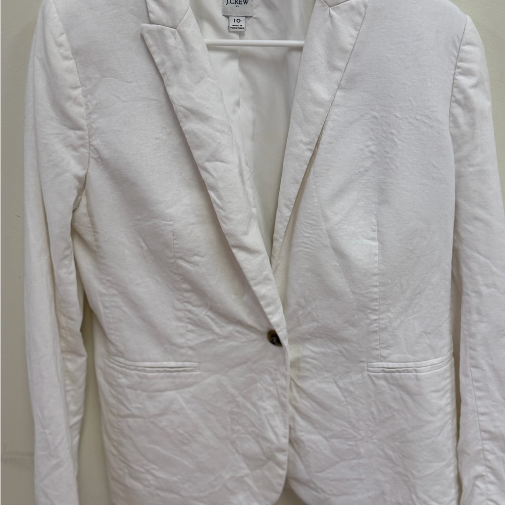 J. Crew Ivory Blazer